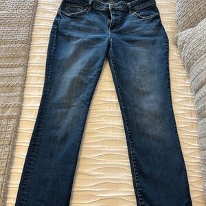 Kut from the Kloth Catherine boyfriend Dark Blue Straight Leg Jeans